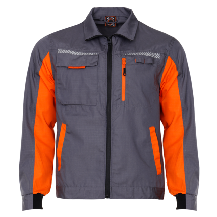 Работно яке PRISMA SUMMER GREY/ORANGE - 66 / сив