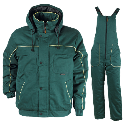 Работен комплект ZETA5 BG GREEN - 5XL / зелен