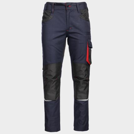Работен панталон KASTOR STRETCH DARK BLUE/RED - 54 / тъмно син