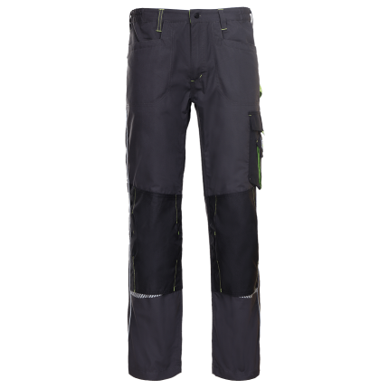 Работен панталон PRISMA GREY/GREEN - 50 / сив